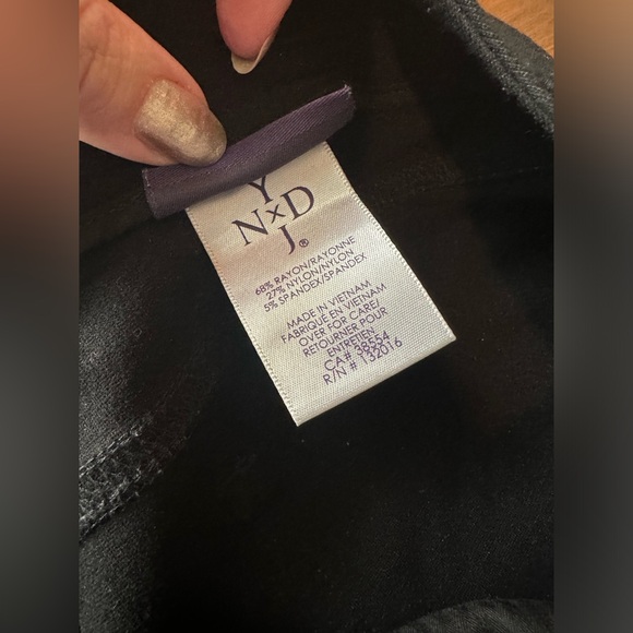 NYDJ black pants, 14P - Picture 5 of 12